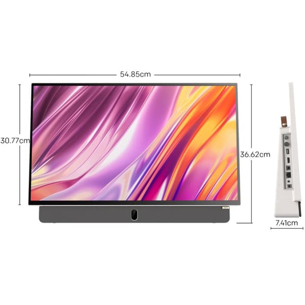 Metz TV 24" 2K LED WiFi/LAN Portabel Google TV  Vit