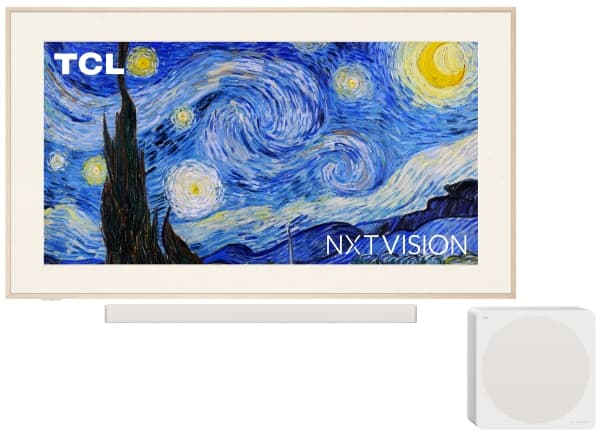 TCL 55A300 Pro, 139,7 cm (55"), 3848 x 2160 piksler, QLED, Smart TV, Wi-Fi, Hvit
