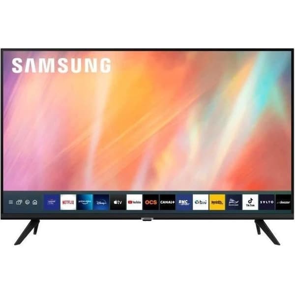 SAMSUNG 65AU7022 - 65" (163 cm) LED-TV - UHD 4K - HDR 10+ - Smart TV - 2xHDMI Svart, Grå