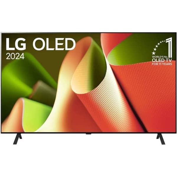 LG 77B4 - 77" (195 cm) OLED-TV - 4K UHD 3840x2160 - α8 AI-processor 4K - HDR - Smart TV - 4xHDMI 2.1 - WiFi Svart