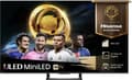 Pikkukuva 1 / 2: Hisense 55U7Q - 55 - black (matt), UltraHD/4K, Mini-LED, Hi-View AI Engine, QLED Color, 144Hz panel
