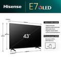 Miniatyrbild 2 av 4: HISENSE Produktmodell: 43'