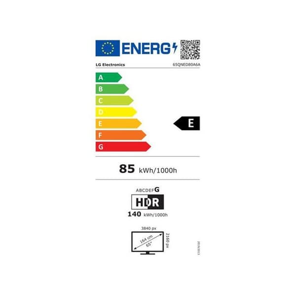 QNED 2025 LG - 65QNED80A6A