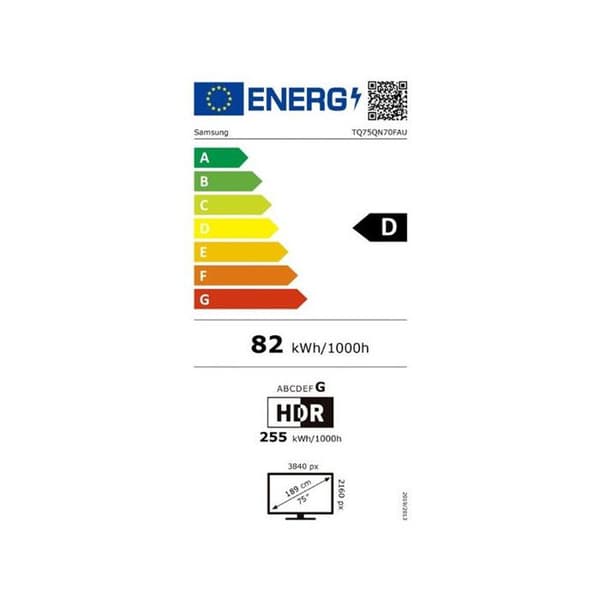 TV LED 75'' SAMSUNG TQ75QN70F