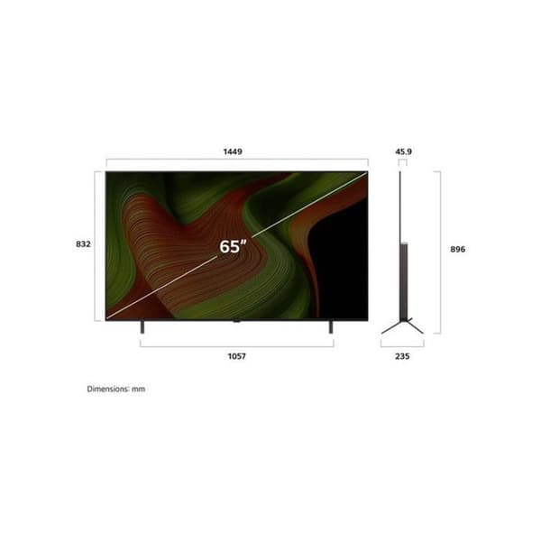 TV 65 TUM OLED ULTRA HD 2025 LG - OLED65B56LA