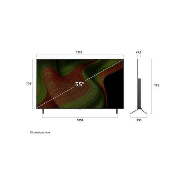 TV 55 TUM OLED ULTRA HD 2025 LG - OLED55B56LA
