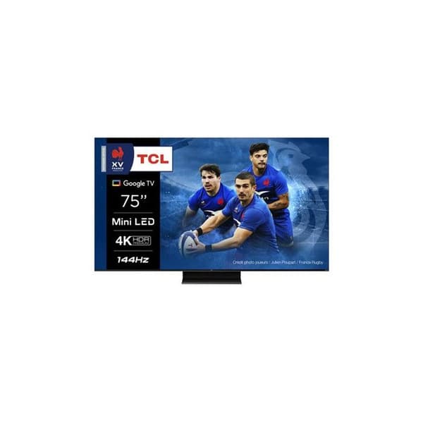 LED TV Tcl 4K QLED Mini-LED 144Hz 75C805