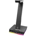 Miniatyrbild 1 av 3: Hörlursstöd - SPEED LINK - EXCELLO - Svart - RGB - 3-portars USB-hubb