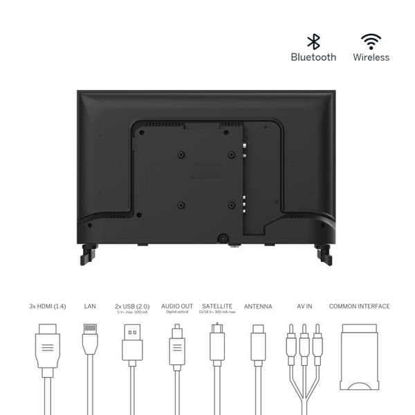 Thomson 24" (60 cm) 12V Android Smart HD LED-TV – 24HA2S13C - Netflix, Prime Video, Disney+