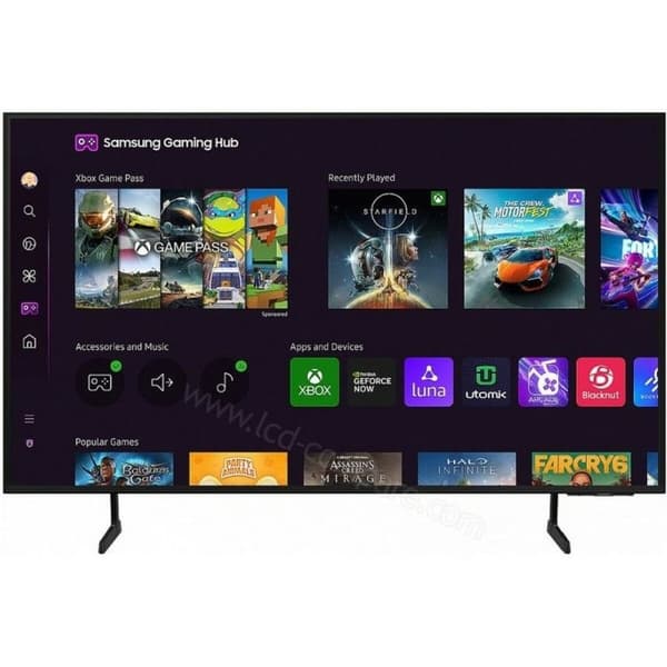 Smart TV Samsung TU75DU7105 4K Ultra HD 75" LED HDR HDR 10+ Sort