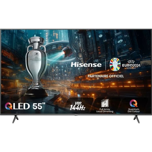 Smart TV Hisense 55E7NQ 4K Ultra HD 55" QLED Grå