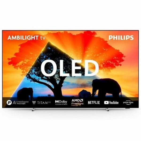 Smart TV Philips 55OLED769 4K Ultra HD OLED AMD FreeSync 55" Metallisk