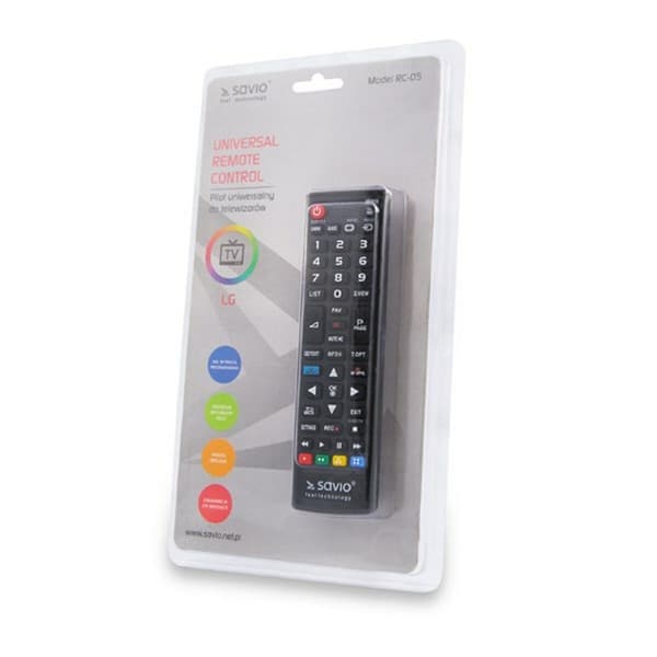 Universal fjernbetjening Savio RC-07