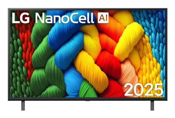 LG NanoCell AI 43NANO81A6A, 109,2 cm (43"), 3840 x 2160 pixel, NanoCell, Smart TV, Wi-Fi, Sort Svart