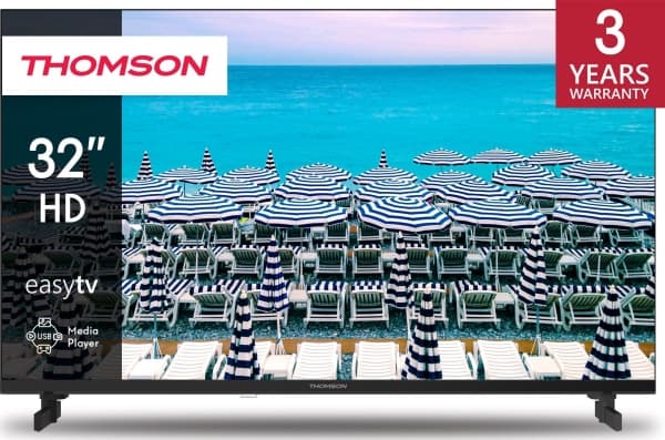 THOMSON 32" HD TV BLACK