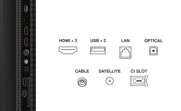 TCL 50P79K 50 QLED 4K UHD (2160p) Sort