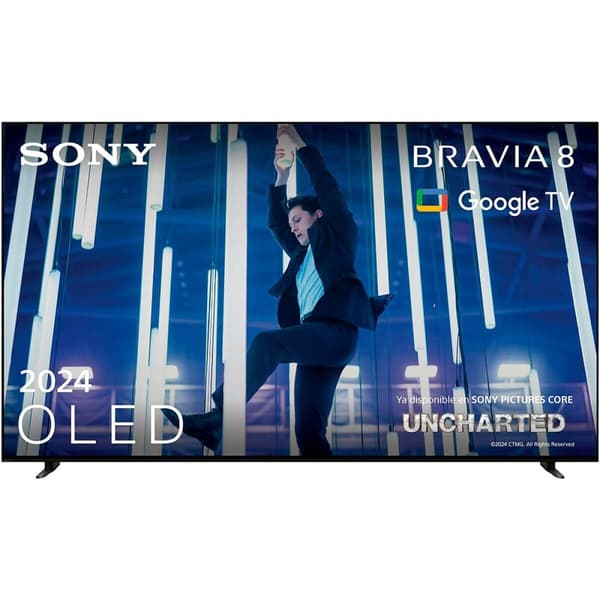 Smart TV Sony K65XR80 4K Ultra HD 65" LED HDR OLED Svart, Silver