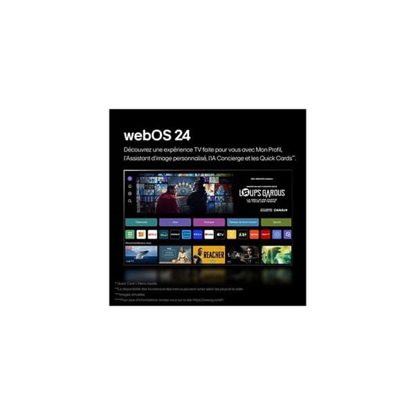 TV QNED - LG - 55QNED87 - 139 cm - 4K UHD - Wi-Fi - HDR