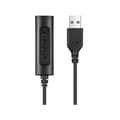 Miniatyrbild 3 av 4: Hörlurstillbehör - SANDBERG - 134-17 - USB-adapterkabel - 1,5 m - Trådbunden - Svart