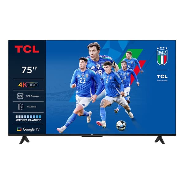 Smart TV TCL 75P6K 75" 4K Ultra HD LED HDR Sort