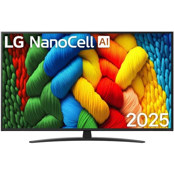Smart TV LG 55NANO81A6A 4K Ultra HD 55" LED Sort