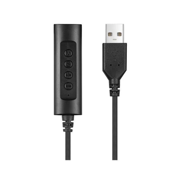 Hörlurstillbehör - SANDBERG - 134-17 - USB-adapterkabel - 1,5 m - Trådbunden - Svart