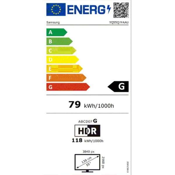 Smart TV Samsung TQ55Q7F 55" 4K Ultra HD HDR QLED
