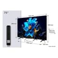 Miniatyrbillede 2 af 9: Smart TV TCL 75P7K 75" 4K Ultra HD HDR QLED