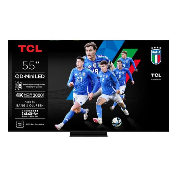 Smart TV TCL 55C7K 55" 4K Ultra HD HDR QD Mini LED Metallic