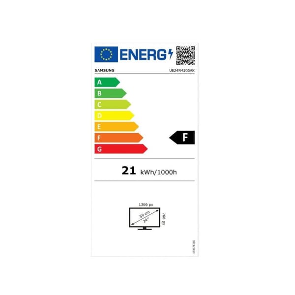 Smart TV Samsung UE24N4305AEXXC 24" HD LED HDR