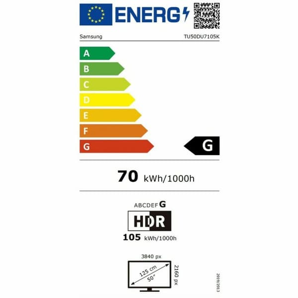 Smart TV Samsung Crystal 50" 4K Ultra HD LED HDR
