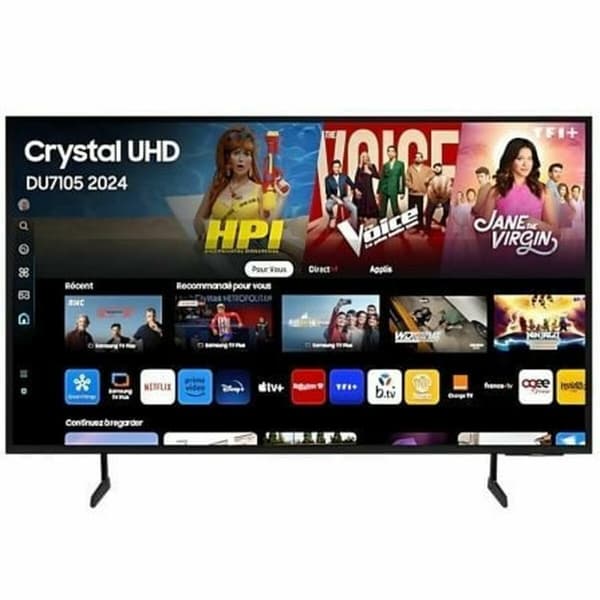 Smart TV Samsung Crystal 50" 4K Ultra HD LED HDR Svart