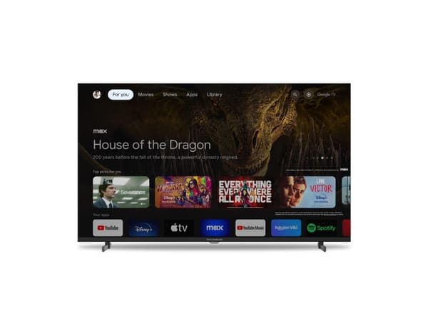 Thomson Q70 Series 43UG4S14, 109,2 cm (43"), 3840 x 2160 piksler, LED, Smart TV, Wi-Fi, Sort