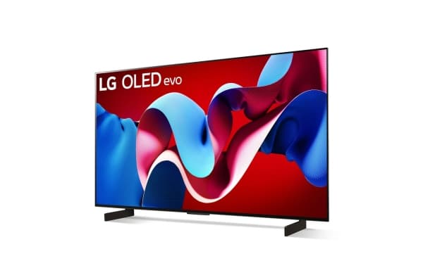 LG OLED OLED42C48LA, 109.2 cm (43"), 3840 x 2160 pixels, OLED, Smart TV, Wi-Fi, Black