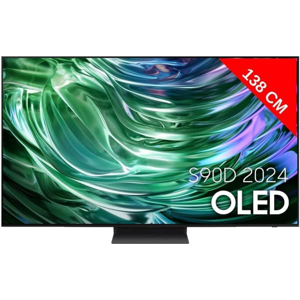 Smart TV Samsung TQ55S90D 4K Ultra HD 55" OLED AMD FreeSync musta