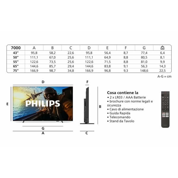 Smart TV Philips 50PUS7000/12