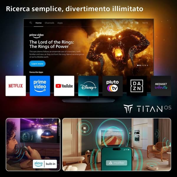 Smart TV Philips 75PUS9010/12