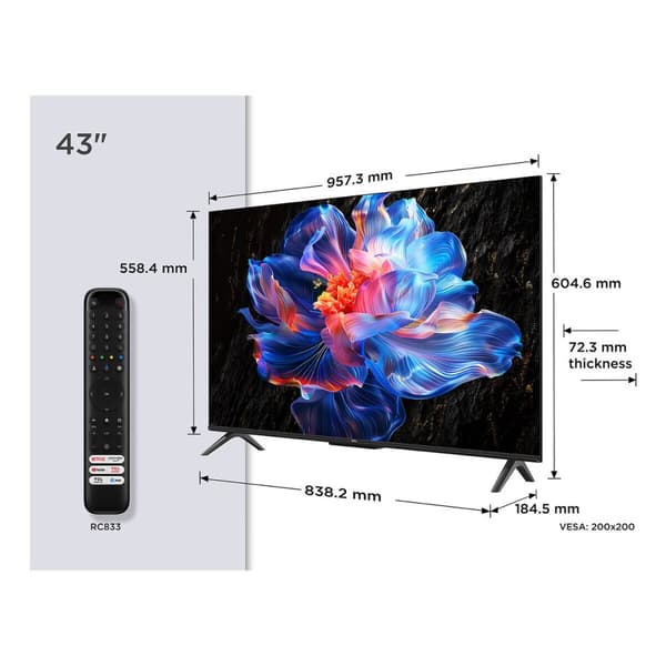 Smart TV TCL 43P6K