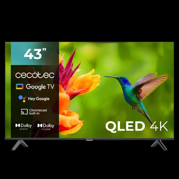 Smart TV Cecotec 00979 4K Ultra HD 43" QLED