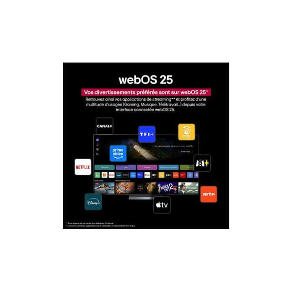 TV LED - LG - 43QNED87A6D.AEU - 4K UHD - Extra tunn panel - Smart TV 43 tum