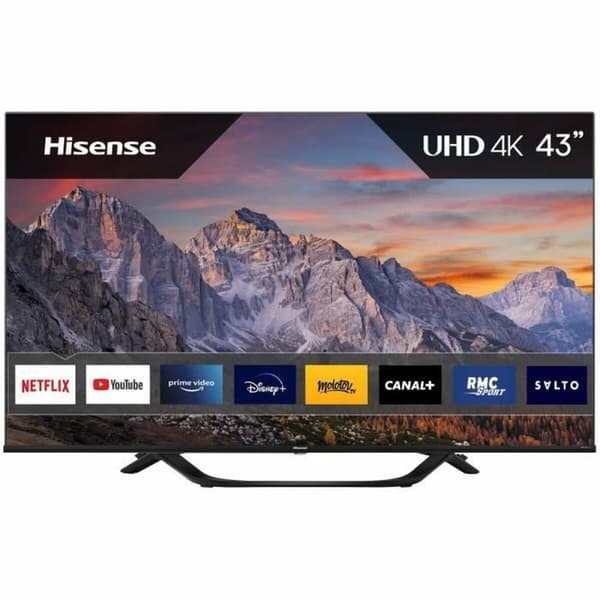 Smart TV Hisense 43" 4K Ultra HD LED HDR musta