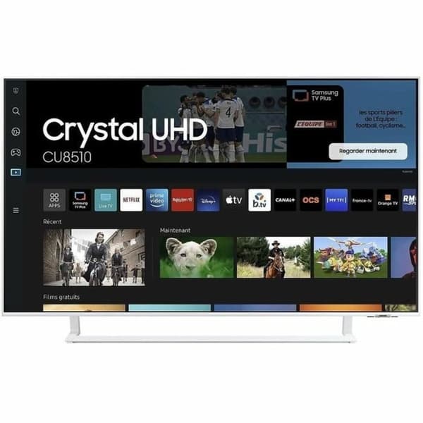 Smart TV Samsung 43CU8510 43" 4K Ultra HD LED HDR Hvit