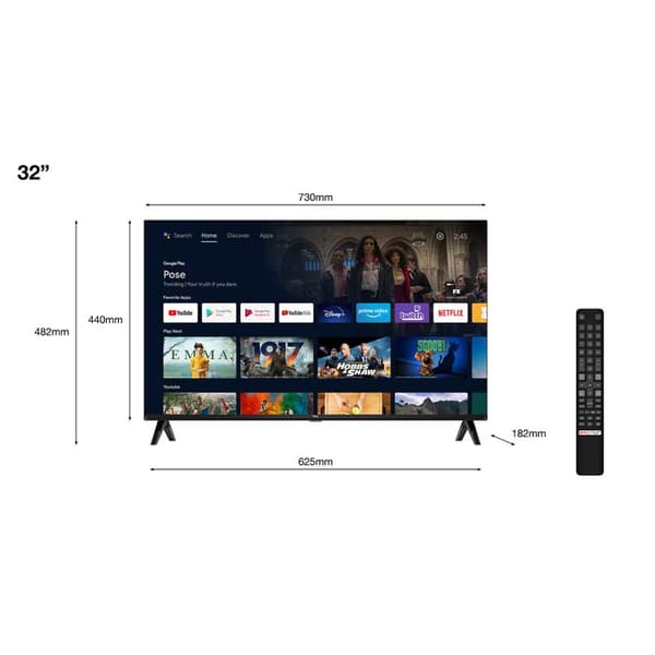 TCL 32S5403AF LED 80cm Full HD