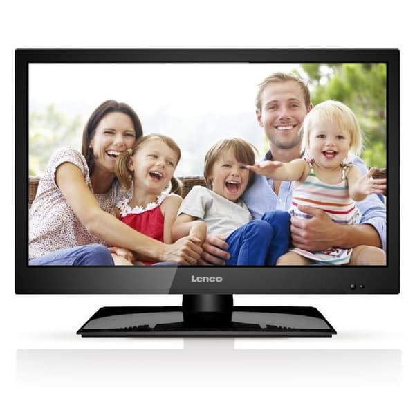 Lenco DVL-1962 HD LED-TV - 18,5 tum - DVB T2 - DVD - Autoadapter - Svart