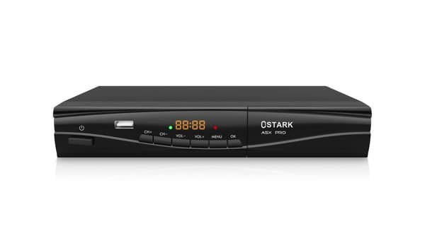 Ostark ASX Pro DVB-S2 System, USB Wifi, Højdefinition Visning,EU -stik
