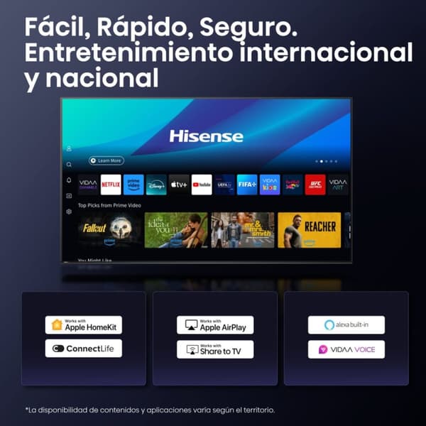 Smart TV Hisense 43A6Q