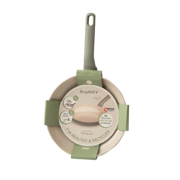 BergHOFF 24 cm Stegepande - Balance Moonmist med Sund Non-Stick Belgning & Bliv-Kl Hndtag