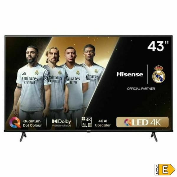 Smart TV Hisense 43E7NQ 4K Ultra HD 43" HDR QLED