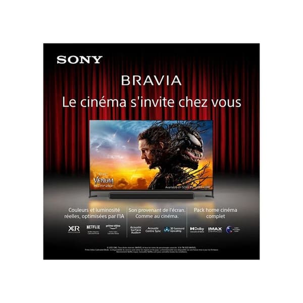 TV LED - Sony - Bravia 3 K 75S3 - 189 cm - 4K UHD - Smart TV