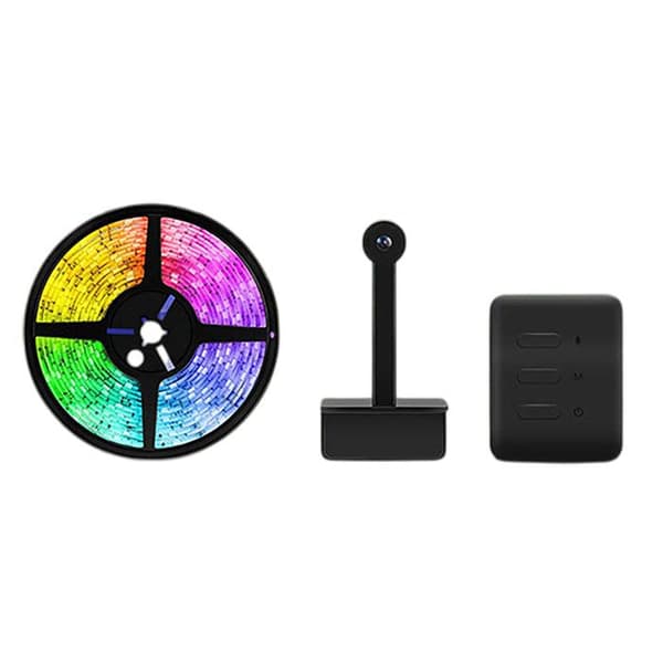 Kit LED TV Ambilight med kamera och röststyrning för skärm 55"-65" svart